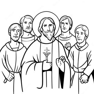 Apostles Creed Coloring Page 58003-46540