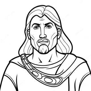 Brave Disciple Coloring Page 58014-46558