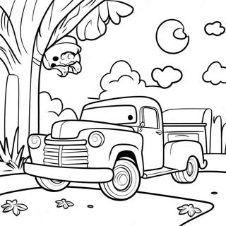 National Night Out Coloring Page 58023-46552