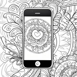 Iphone 14 Coloring Page 58093-46606