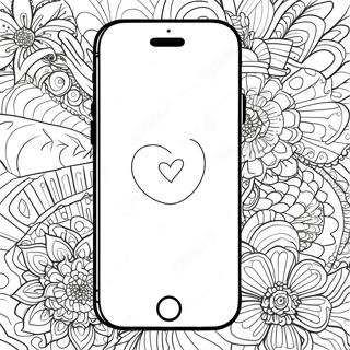 Iphone 14 Coloring Page 58093-46607