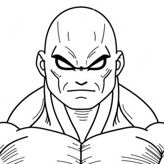 Jiren Character Coloring Page 58103-46619