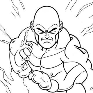 Jiren In Battle Coloring Page 58104-46622