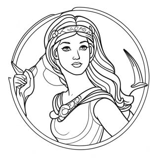 Artemis Coloring Pages