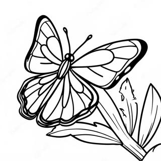 Monarch Butterfly Coloring Page 58123-46642