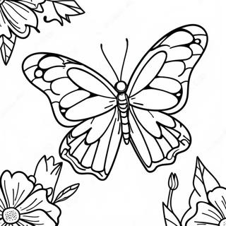 Monarch Butterfly Coloring Page 58123-46643