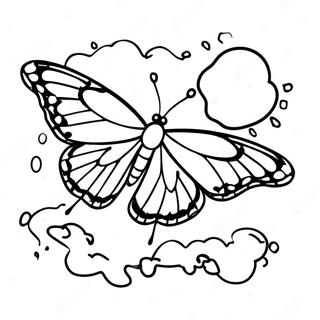 Monarch Butterfly Coloring Pages