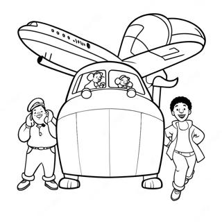 Fat Albert And Friends Coloring Page 58154-46663