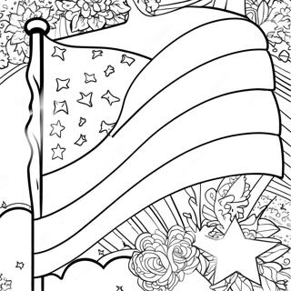 Trans Pride Flag Coloring Page 58203-46698