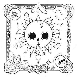 Amity Blight With Magical Glyphs Coloring Page 58214-46711