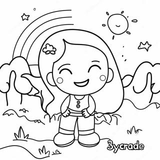 Sight Word 3rd Grade Coloring Page 58263-46759