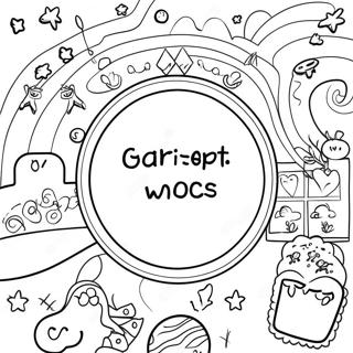 Colorful Sight Words Coloring Page 58264-46747