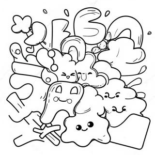 Colorful Sight Words Coloring Page 58264-46748