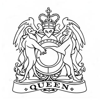 Queen Band Coloring Pages