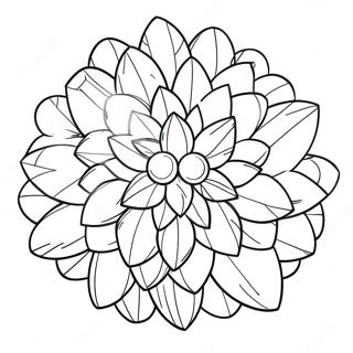 Sparkling Crystal Cluster Coloring Page 582-464