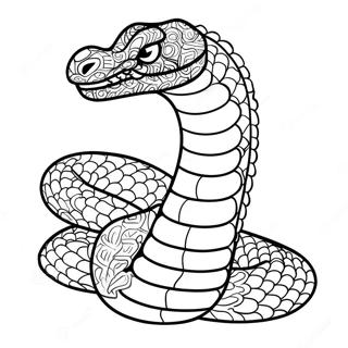 Snake Dragon Coloring Page 58313-46794