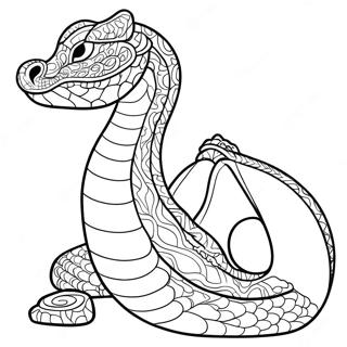 Snake Dragon Coloring Page 58313-46795