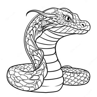 Majestic Snake Dragon Coloring Page 58314-46786