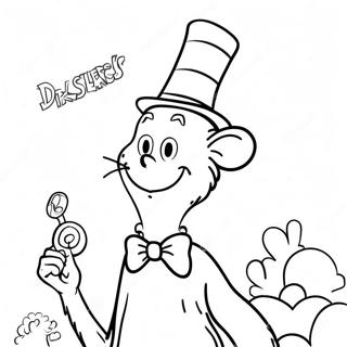 Dr Seuss Birthday Coloring Page 58333-46802