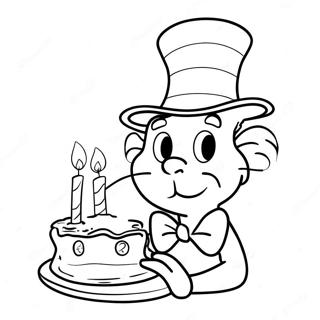 Dr Seuss Birthday Coloring Page 58333-46804