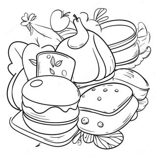 French Food Coloring Page 58353-46814