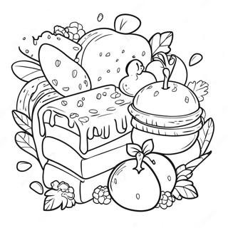 French Food Coloring Page 58353-46816