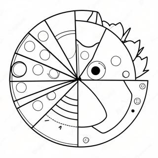 Interactive Fraction Coloring Page For Kids 58364-46830