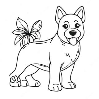 Dog Breed Coloring Page 58413-46868