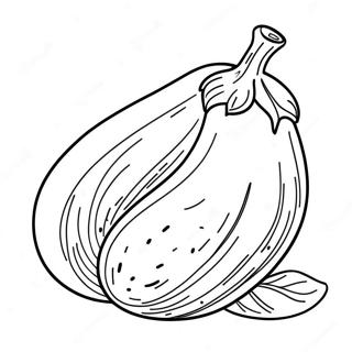 Eggplant Coloring Page 58423-46870