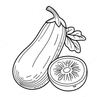 Eggplant Coloring Page 58423-46872