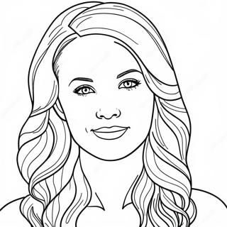 Sarah Renae Clark Coloring Page 58443-46892