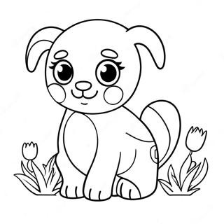 Cute Sarah Renae Clark Animal Coloring Page 58444-46893