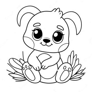 Cute Sarah Renae Clark Animal Coloring Page 58444-46894