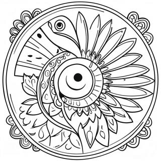 Peso Pluma Coloring Page 5846-4775