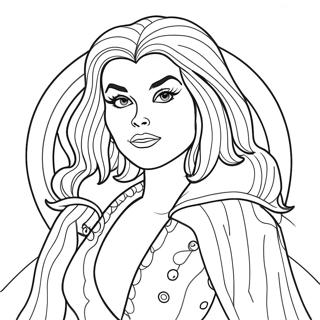 Cruella Deville Coloring Page 58473-46916