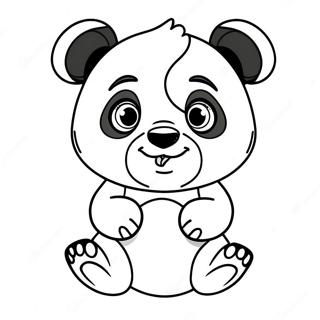 Combo Panda Coloring Page 58503-46942