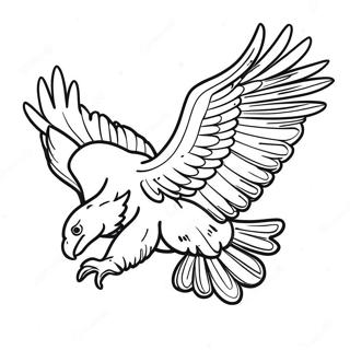 Birds Of Prey Coloring Pages