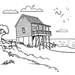 Pogue Life Outer Banks Coloring Page 58563-46986