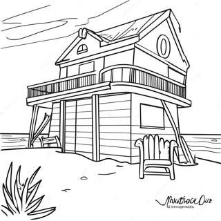 Pogue Life Outer Banks Coloring Page 58563-46987