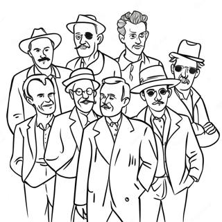 Adventurous Pogues Coloring Page 58564-46990