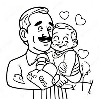 Happy Fathers Day Coloring Pages