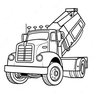 Rotator Tow Truck Coloring Page 58593-47006