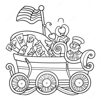 Parade Coloring Pages