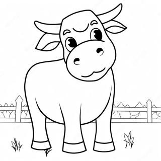 Benny The Bull Coloring Page 58613-47024