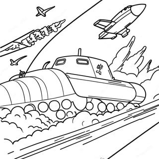 Cold War Historical Events Coloring Page 58643-47047