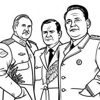 Cold War Leaders Coloring Page 58644-47057