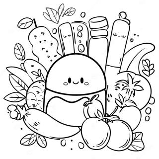 Healthy Food Coloring Page 58653-47055