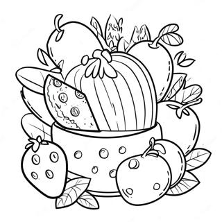 Healthy Food Coloring Page 58653-47056