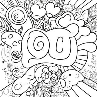 Colorful Brand Logos Coloring Page 58694-47096