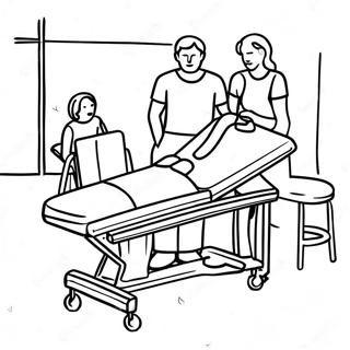 Physical Therapy Coloring Pages